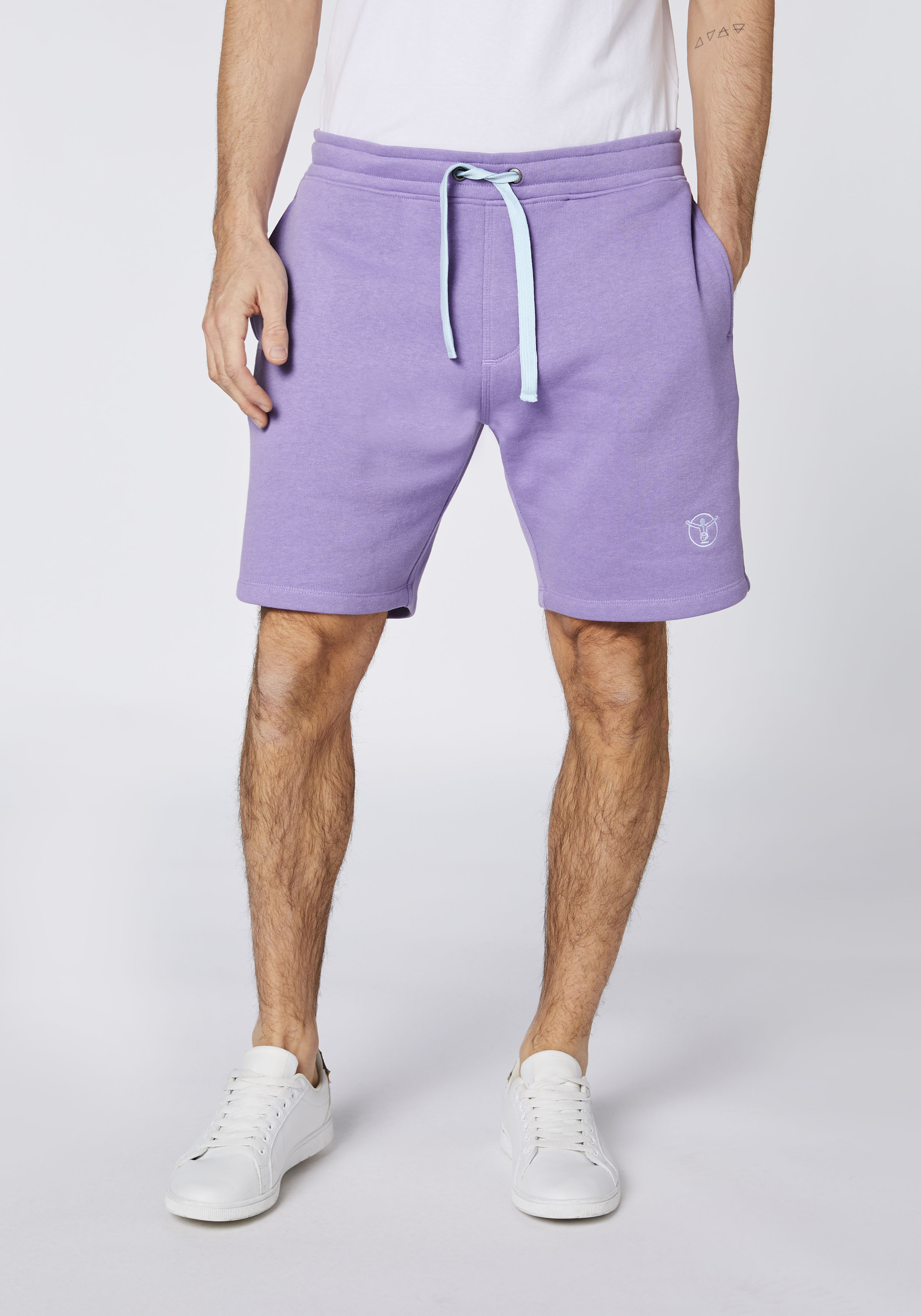 Regular-Fit Bermuda-Shorts aus Sweat mit Logo-Akzent | Chiemsee 