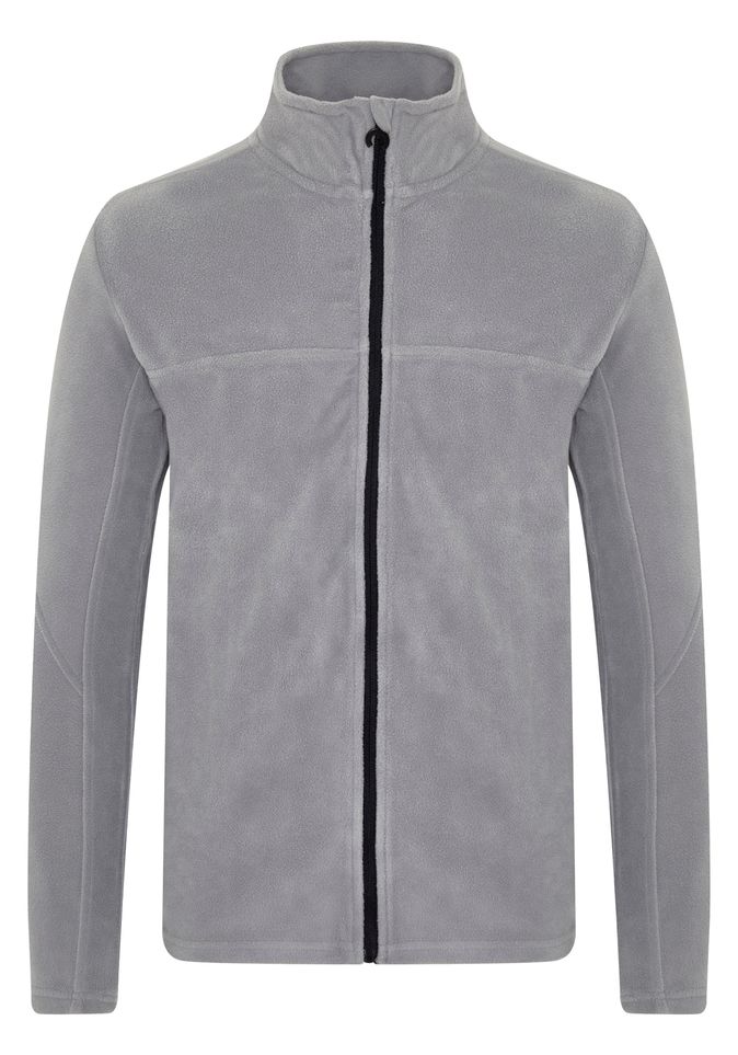 Fleece-Jacke mit Jumper-Motiv in Ton-in-Ton Optik | Chiemsee  