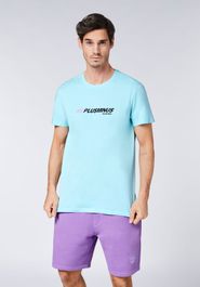 Jersey-Shirt mit PLUS-MINUS-Print | Chiemsee Online Shop 