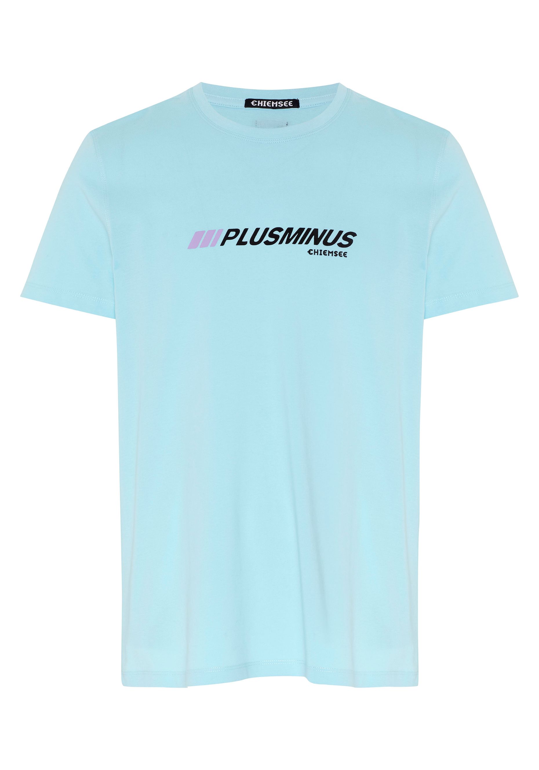 Jersey-Shirt mit PLUS-MINUS-Print | Chiemsee Online Shop 