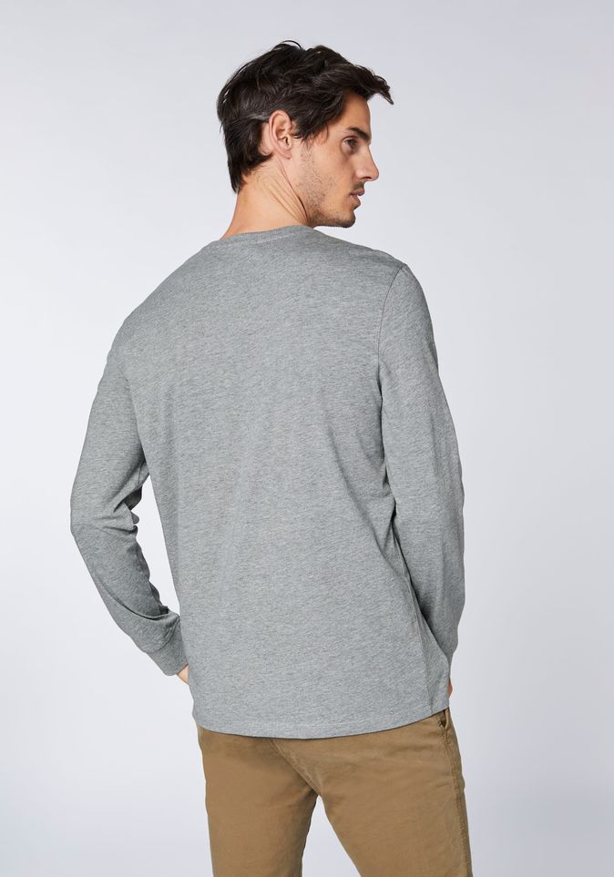 Longsleeve aus Jersey im Label-Look | Chiemsee Online Shop