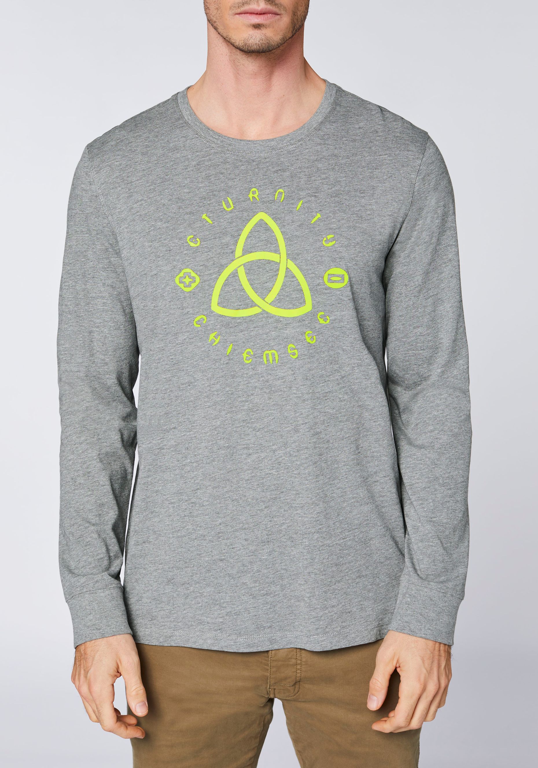 Longsleeve aus Jersey im Label-Look | Chiemsee Online Shop