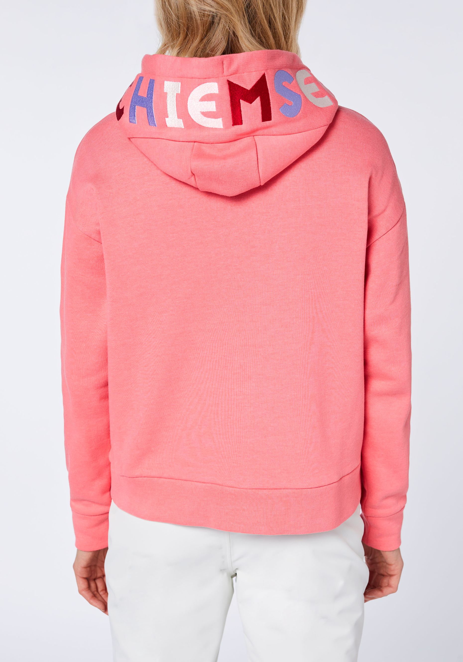 Comfort-Fit Hoodie in O-Shape mit Label-Kapuze | Chiemsee Online Shop