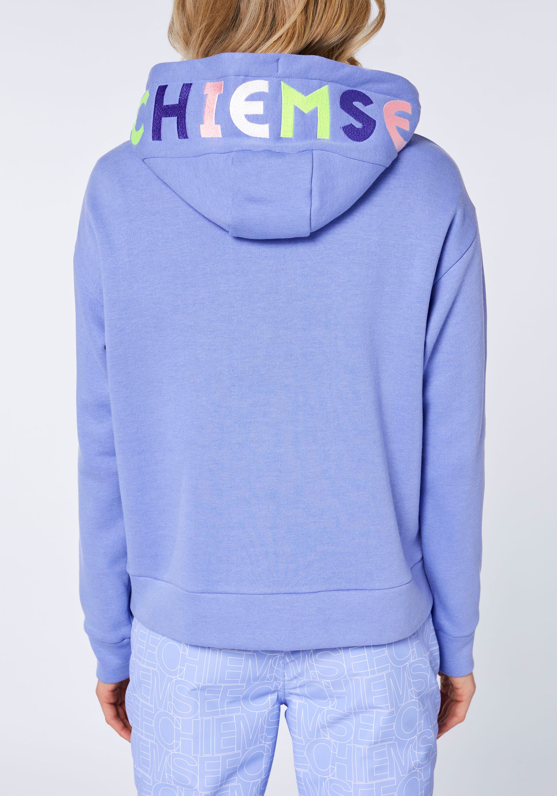 Chiemsee Damen Hoodie in schwarz - Ärmel: langarm