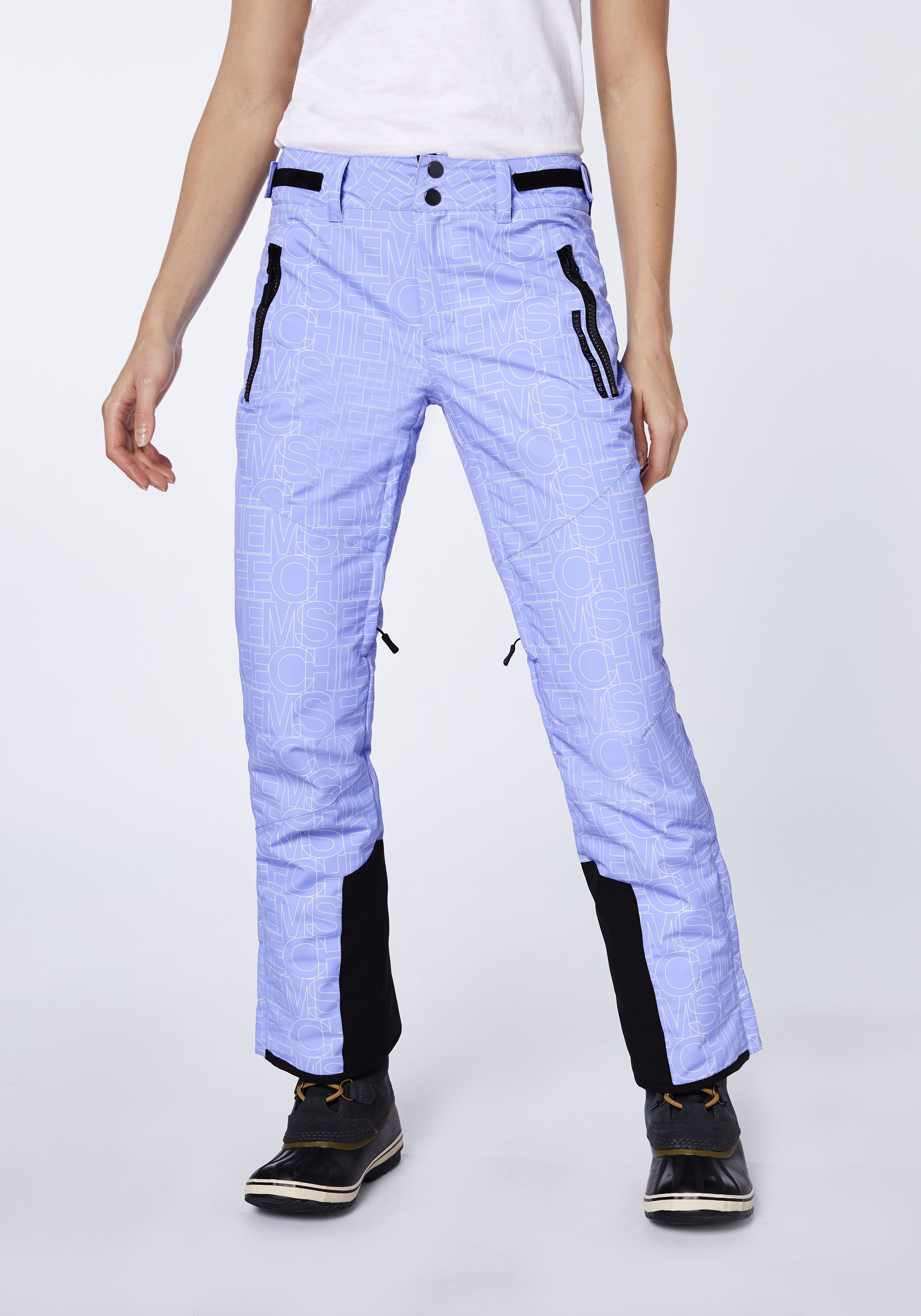 Slim-Fit Skihose mit Allover-Muster | Chiemsee Online Shop