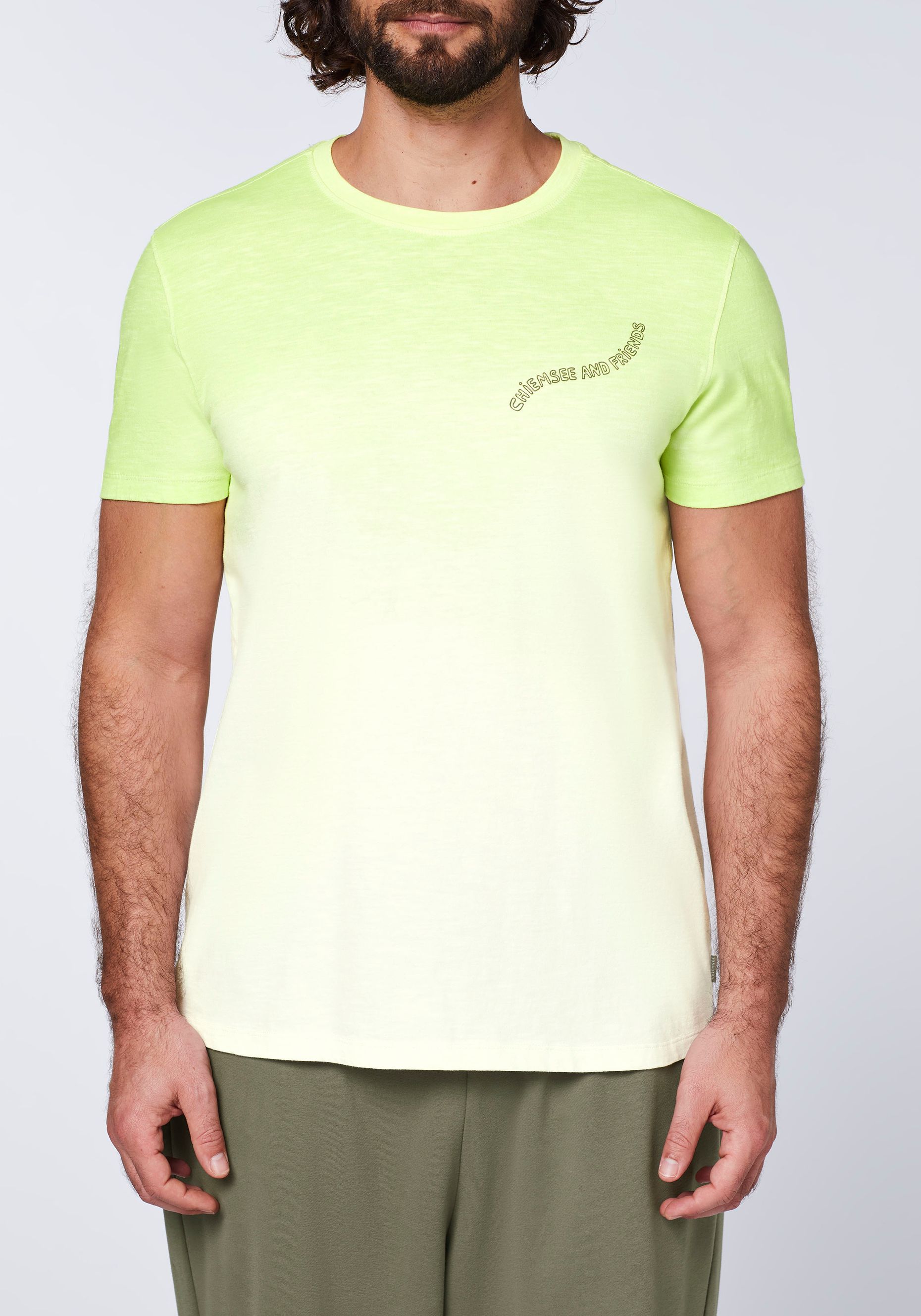 T-shirt droit en mélange de lin T-shirt droit en mélange de lin