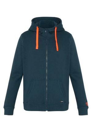 S.Oliver Felpa Uomo Girocollo In Misto Cotone – Blu Scuro – Taglia XL – Con Ricamo Logo – Maniche Lunghe E Polsini A Coste