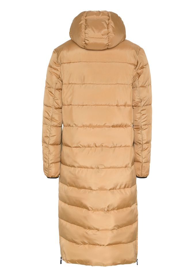 Steppmantel mit Kapuze in Maxilänge | Chiemsee Online Shop 