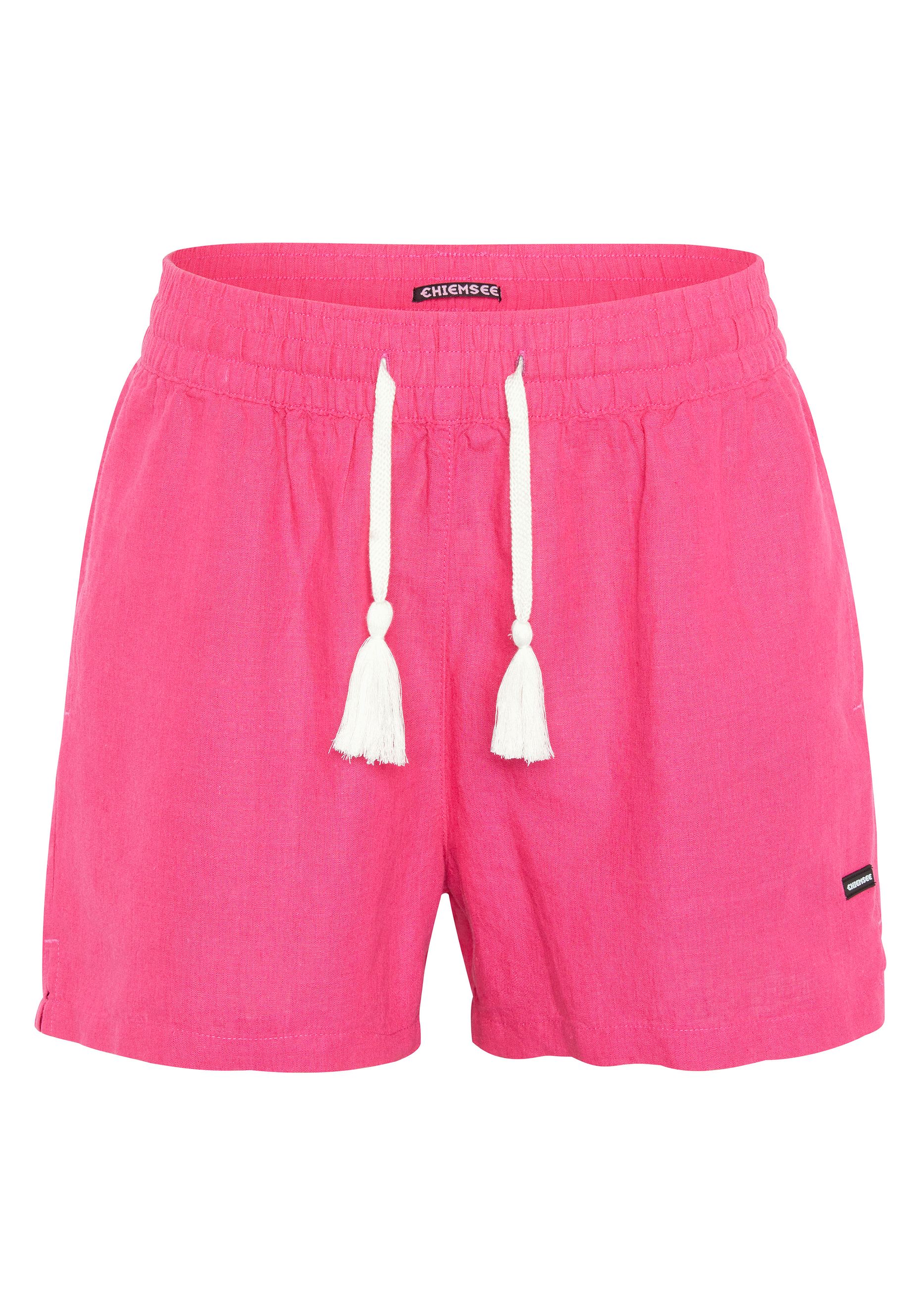 Regular-Fit Leinenshorts mit Quastenband | Chiemsee Online Shop