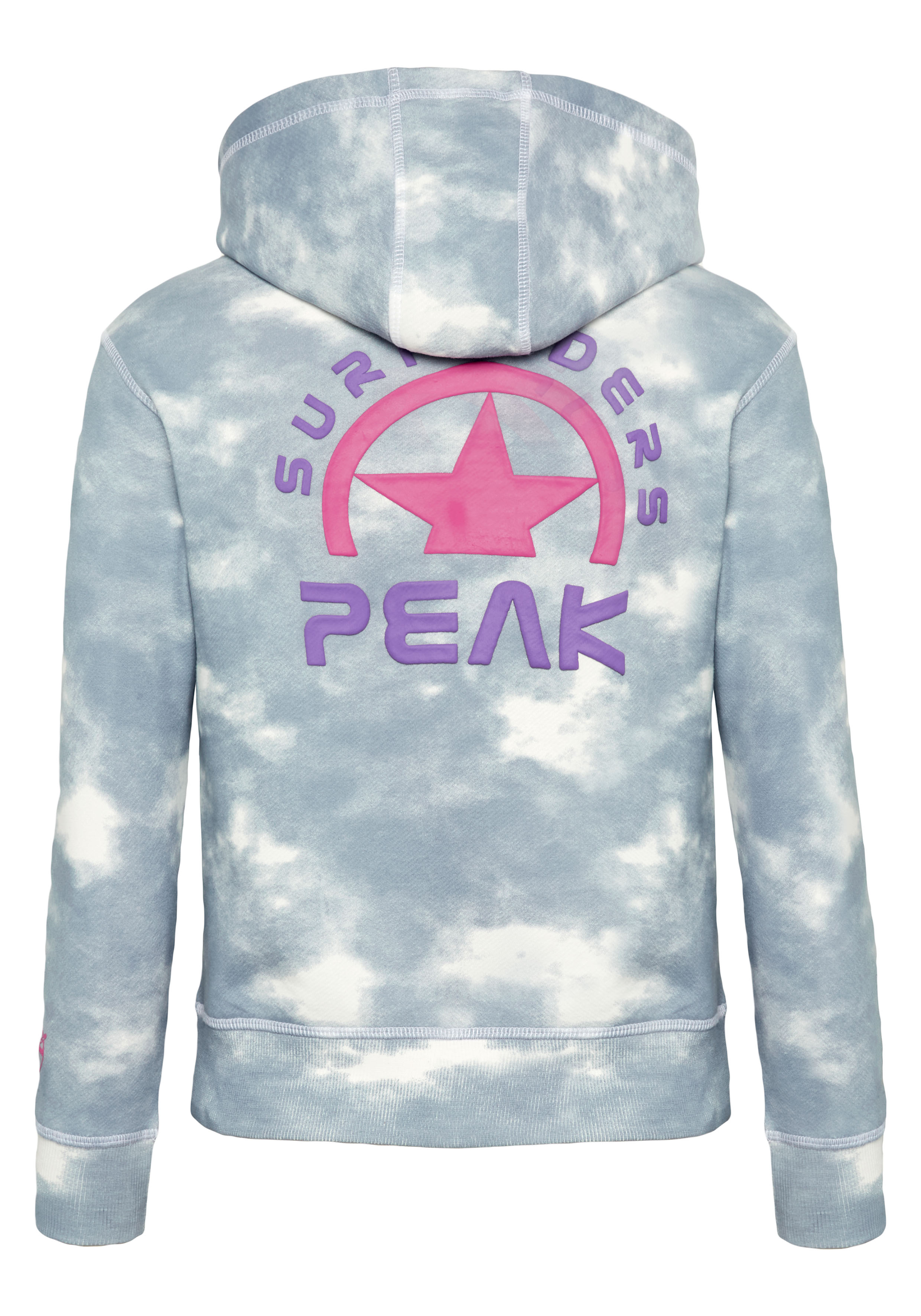 Gemusterter Mädchen-Hoodie aus Baumwollmix mit Print | Chiemsee  