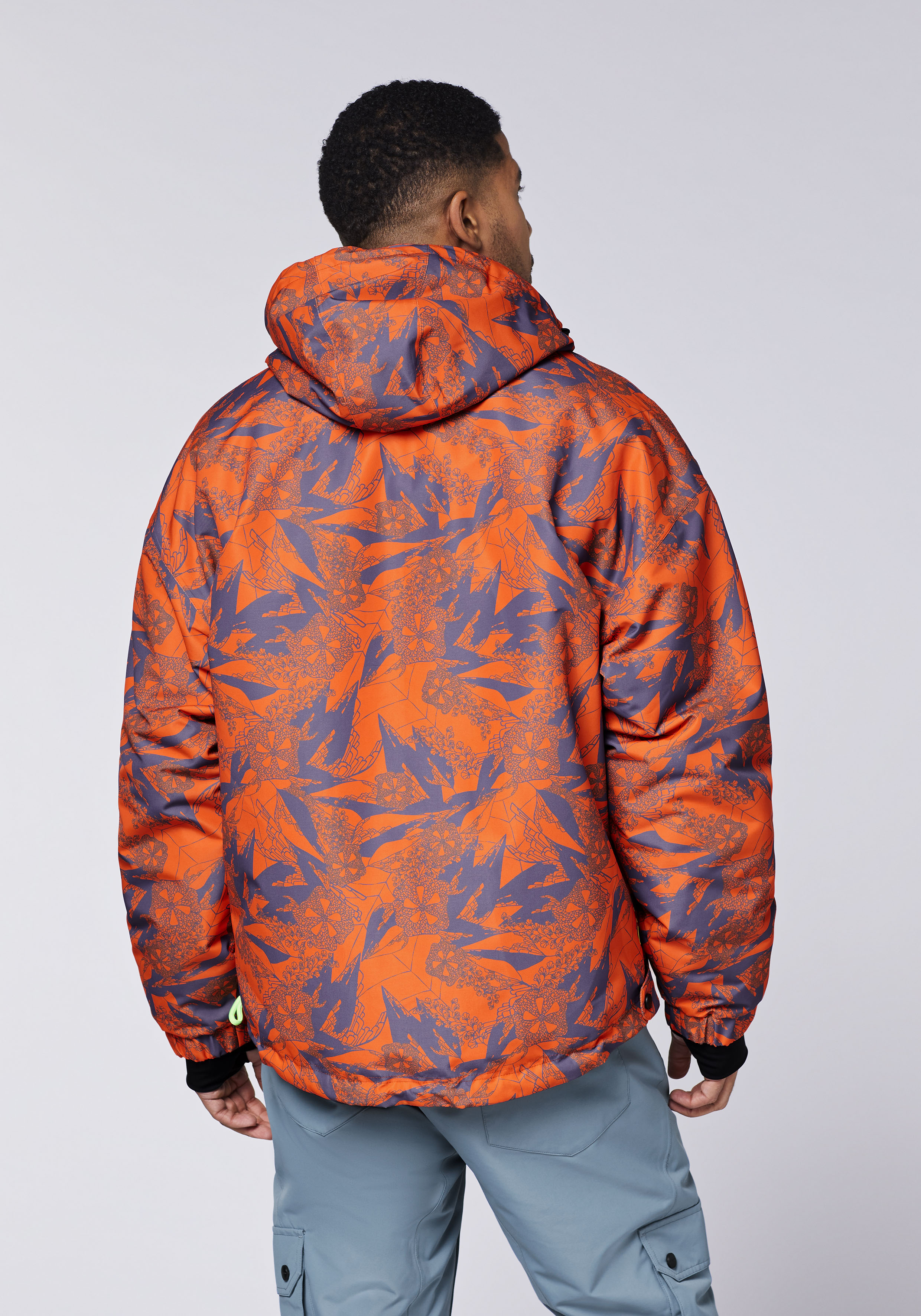 Skijacke mit Allover-Print und Schriftzug | Chiemsee Online Shop