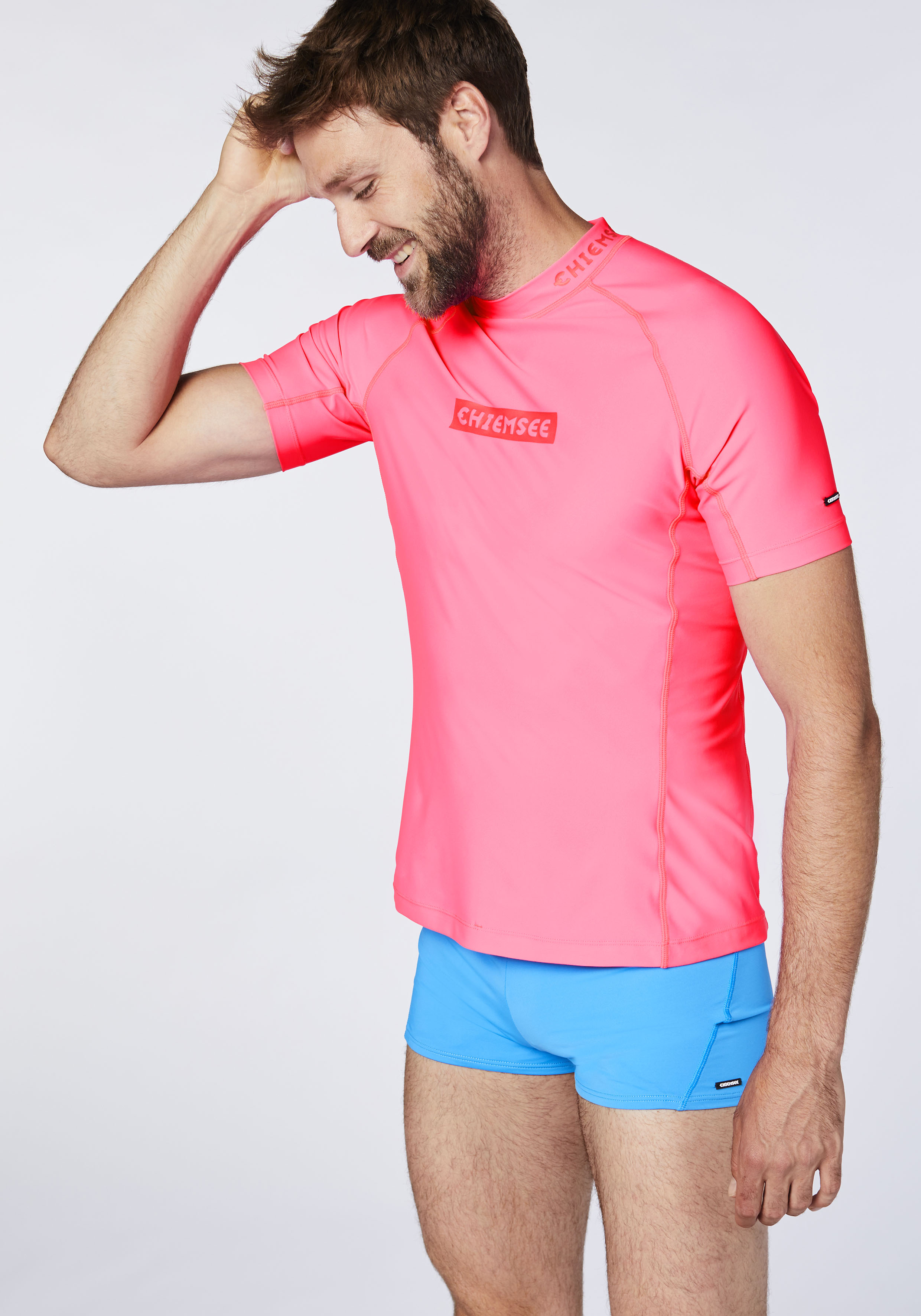 Unisex-Badeshirt im Label-Design | Chiemsee Online Shop