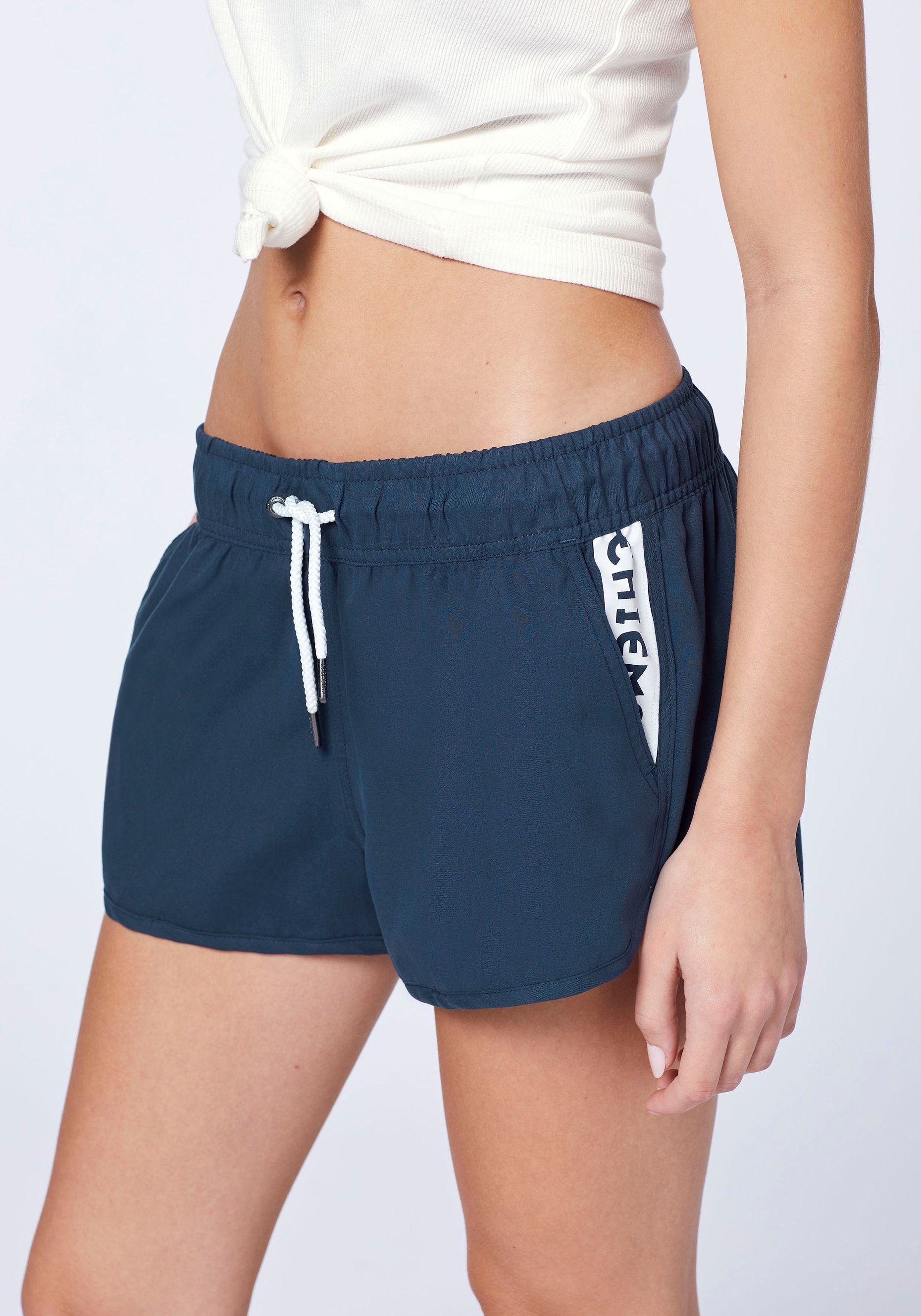 Regular-Fit Badeshorts mit Label-Akzenten | Chiemsee Online Shop
