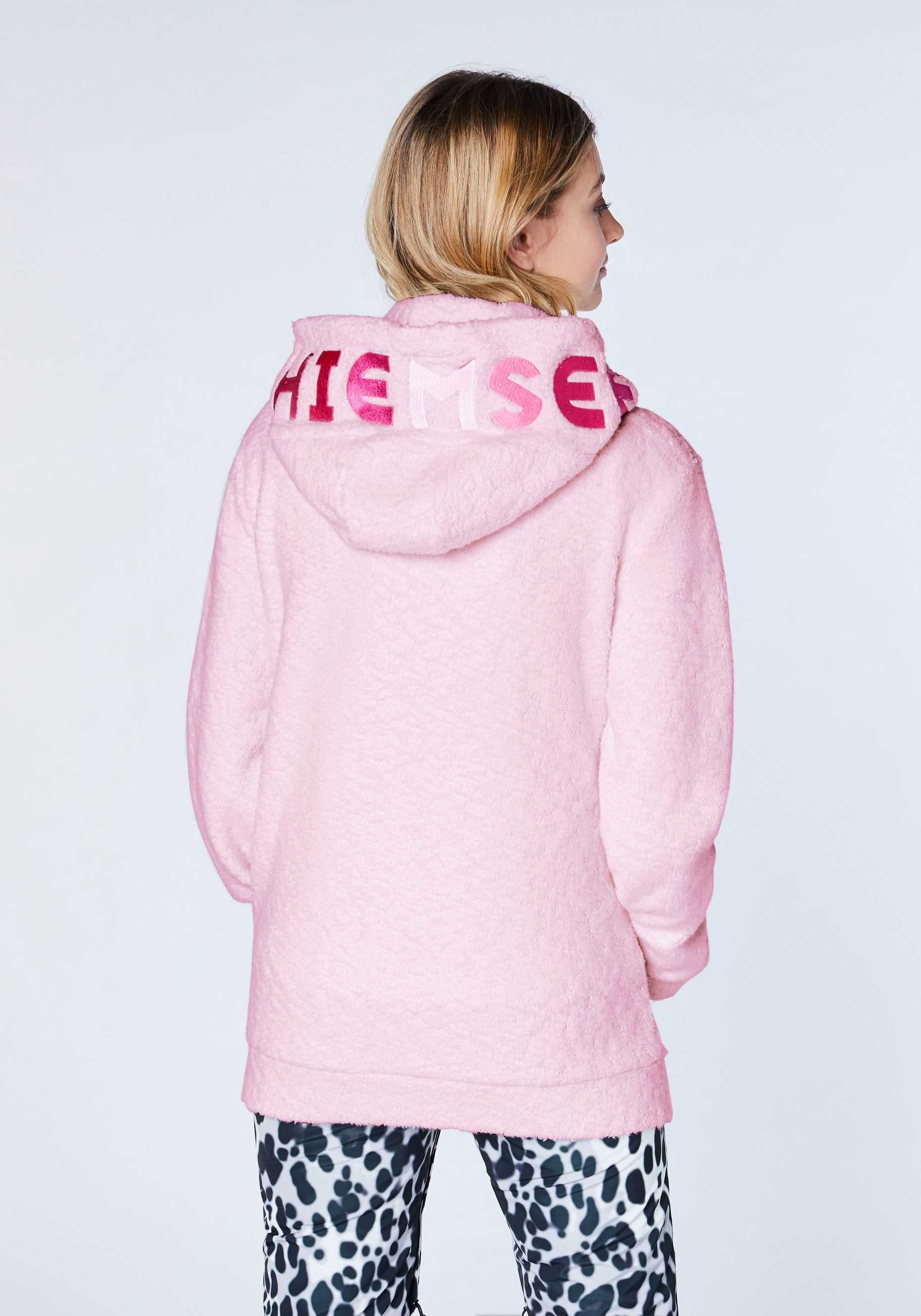 Boxy Comfort-Fit Hoodie aus flauschigem Baumwollmix | Chiemsee  