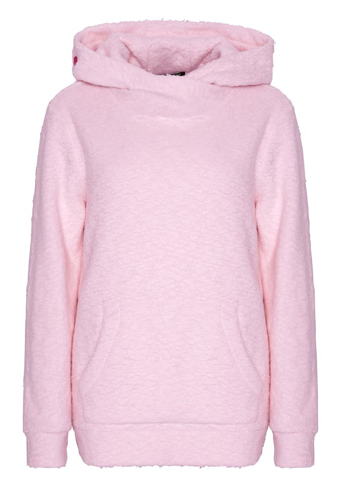 Boxy Comfort-Fit Hoodie aus flauschigem Baumwollmix | Chiemsee  