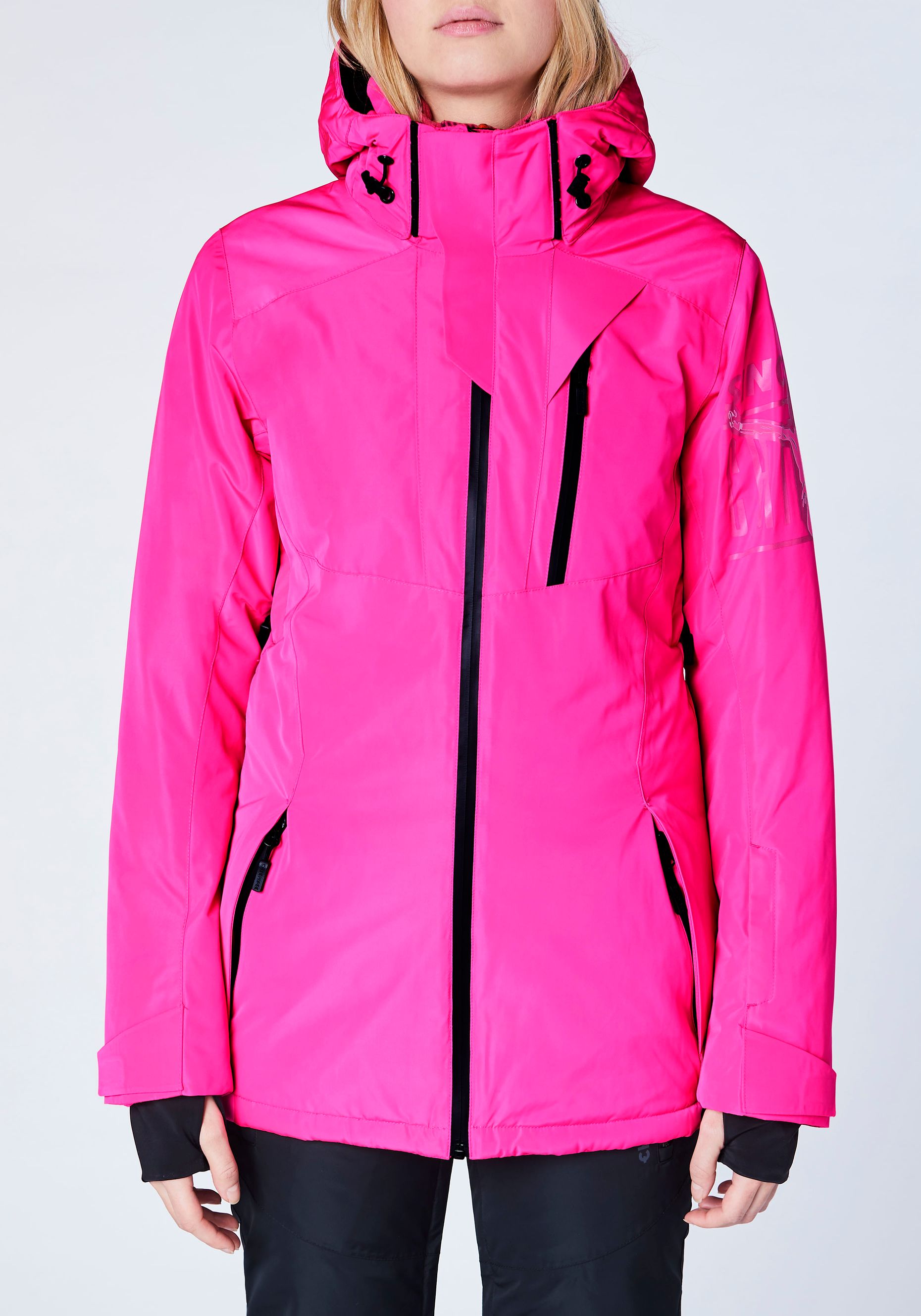 Skibekleidung Chiemsee Skijacken Chiemsee Skijacke PURPLE/PINK AOP