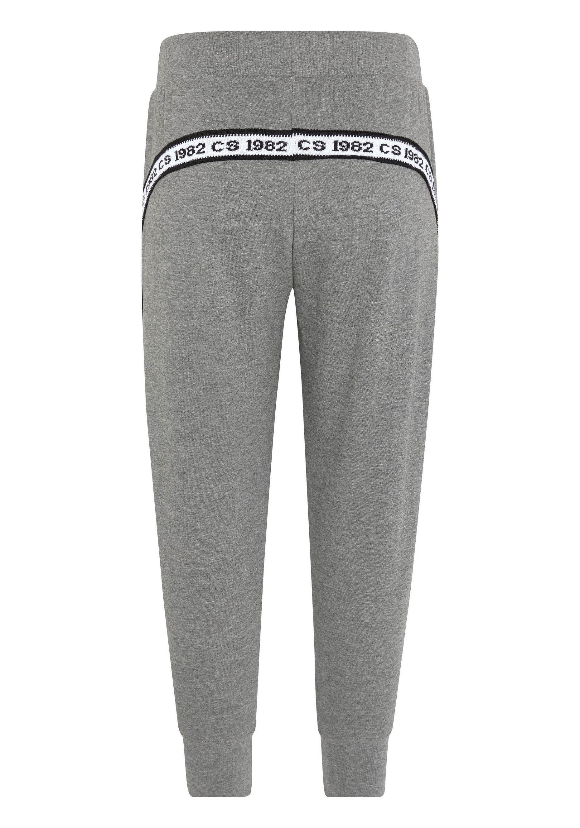 Knöchellange Slim-Fit Sweathose mit Logo-Akzenten | Chiemsee  