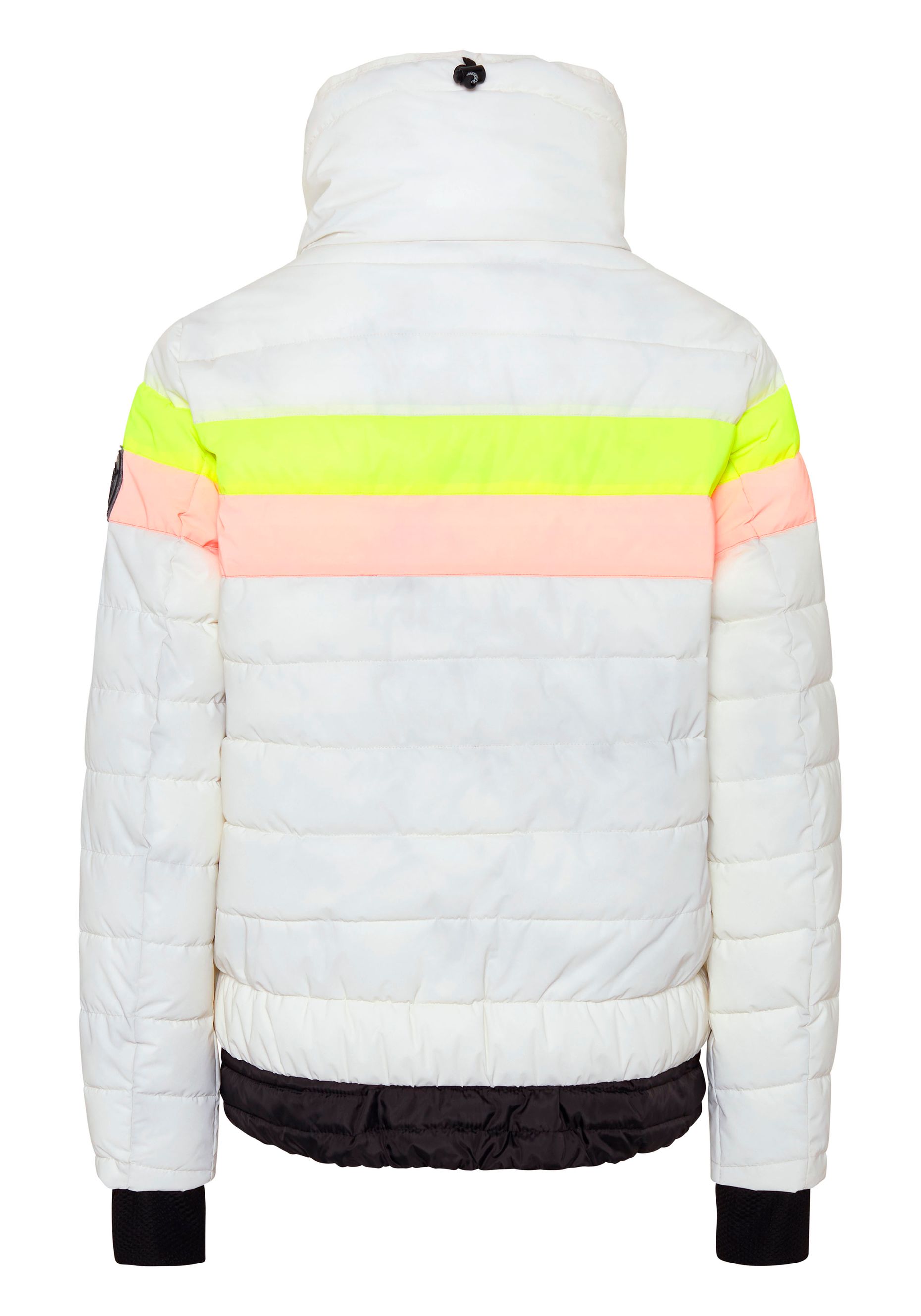 Wattierte O-Shape-Steppjacke mit Colour-Blocking | Chiemsee Online  