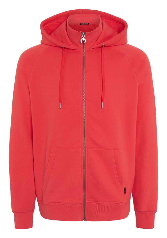 Sweatjacke mit Kapuze und Rückenprint | Chiemsee Online Shop 