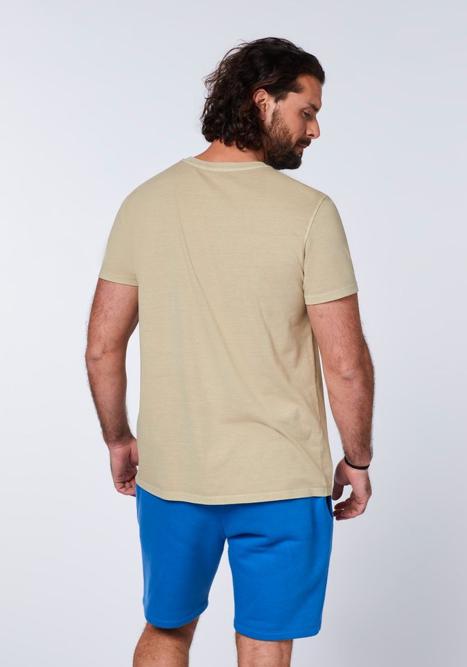 Jersey-Shirt mit PLUS-MINUS-Print | Chiemsee Online Shop