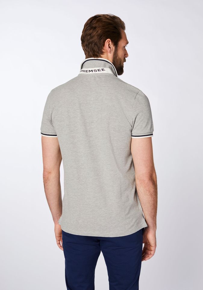 Regular-Fit Poloshirt aus Piqué mit Blockstreifen | Chiemsee 