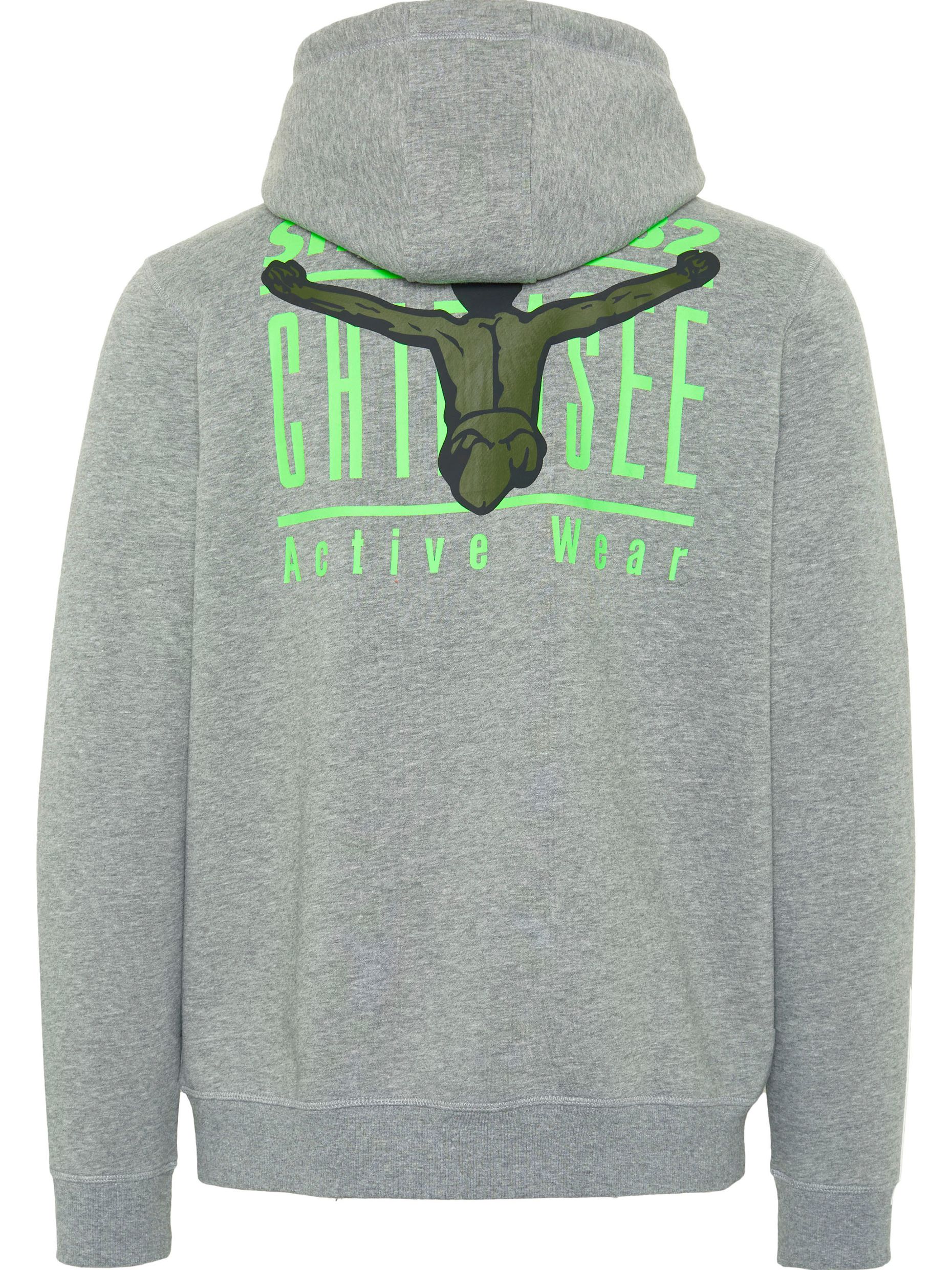 Sweatjacke mit Kapuze und Rückenprint | Chiemsee Online Shop