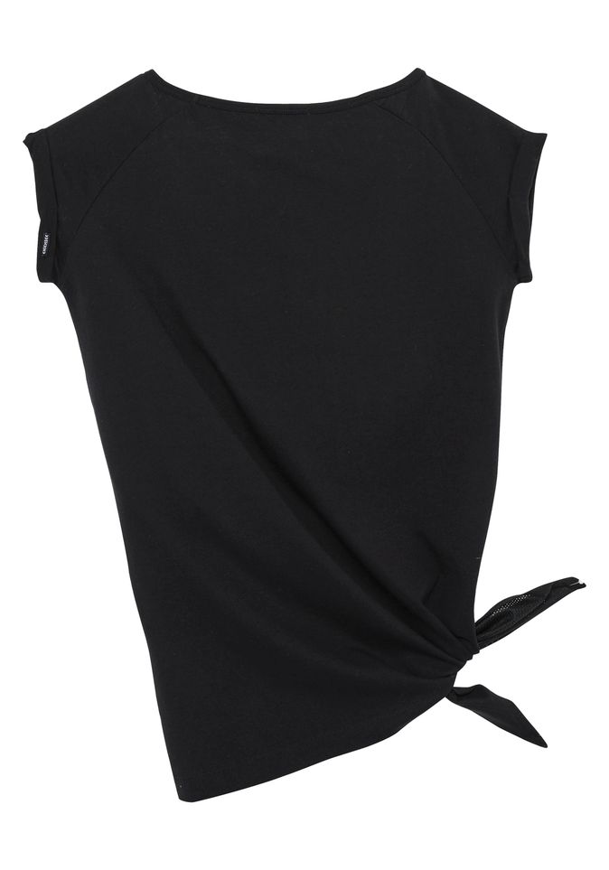 T-Shirt aus Mesh seitlich zum Binden | Chiemsee Online Shop 